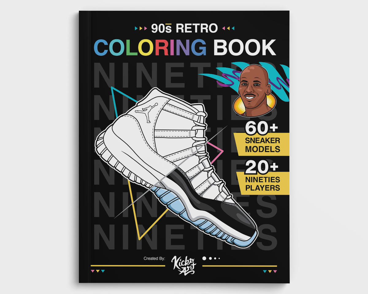 Pick Any 2: KicksArt Coloring Books – KicksArt Shop